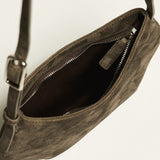 Half-moon shoulder bag
