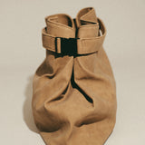 l’erreur f Tote Deer antler brown bag- Large
