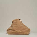l’erreur f Tote Deer antler brown bag- Large